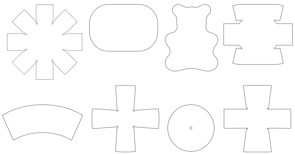 The container shapes the label